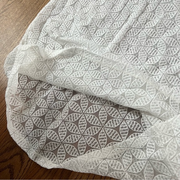 NWT Laundry by Shelli Segal Spellbound Cover-Up white tunic - Picture 13 of 14